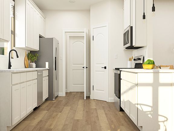 Enjoy a full suite of appliances by Whirlpool in this move-in ready home