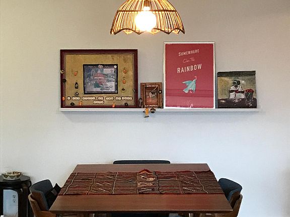 Dining area - big enough for a table for six