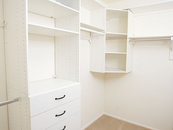 Walk-In Master Closet; Wired w/ele. & cable allowing flat screen in BD