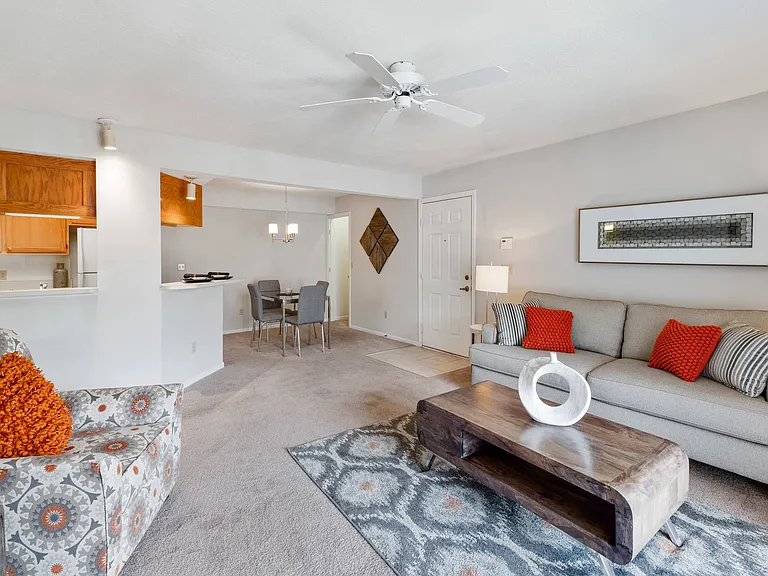 Open Floor Plan Living Area
