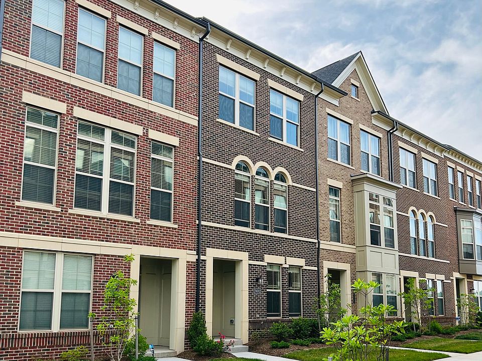 Street view of the townhouse