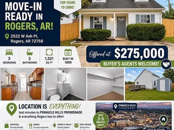 2522 W Ash Pl, Rogers, AR 72758