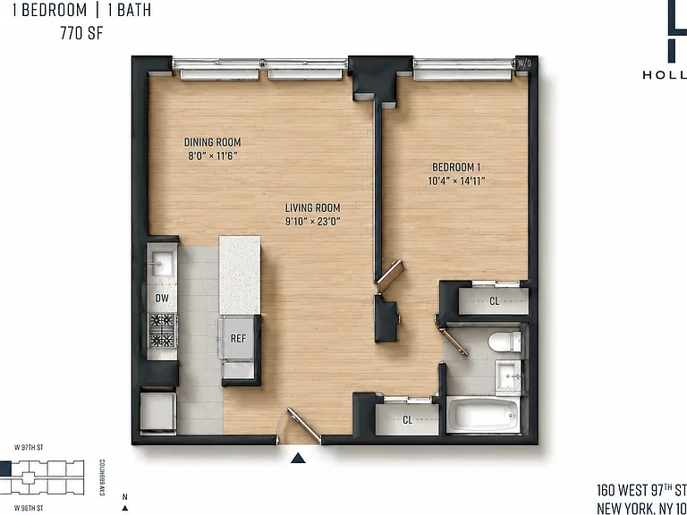 160 W 97th St #10B — Photo 2