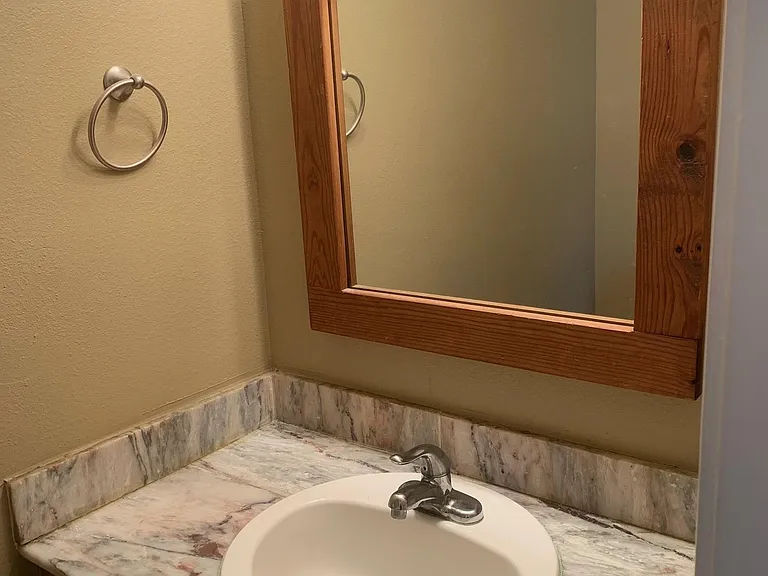 own stairs 2 piece bath