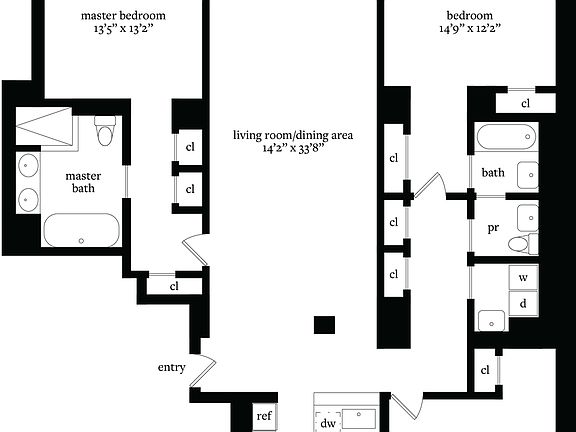 2nd image of 37 Warren St APT 5C