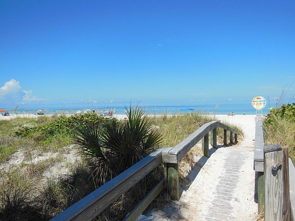 Directly across the street from the beach!