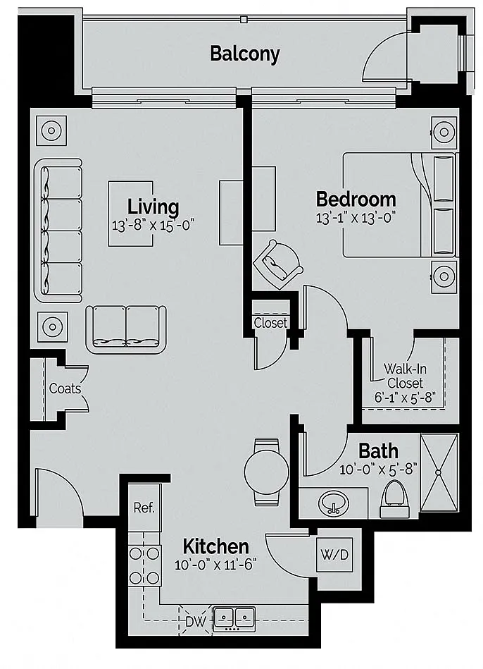 Floor plan Penniman