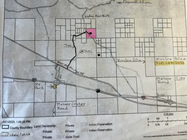 1 Red Rock Ranch Rd, Winslow, AZ 86047