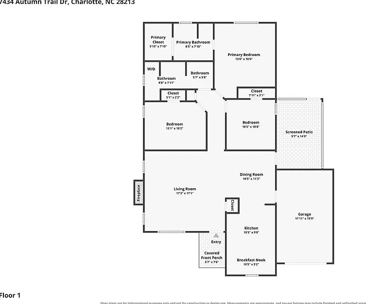 3 bed, 2.0 bath, 1370 sqft, $1,895 — Photo 2