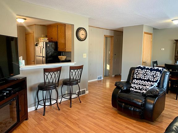 Open concept living area.