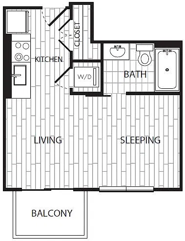 Floor plan S1A