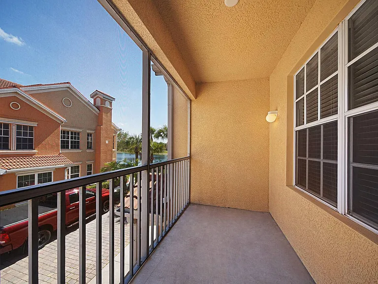 Screened patio