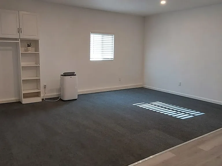 Space to set a bedroom.