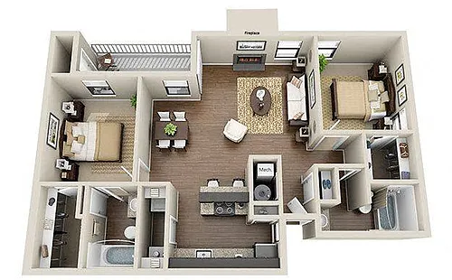 Floor plan Olive