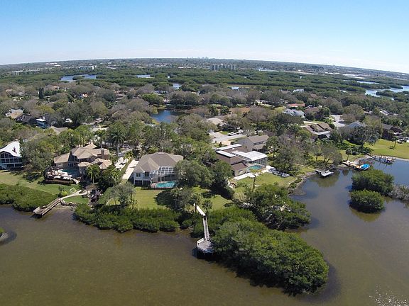 Aerial view of estate