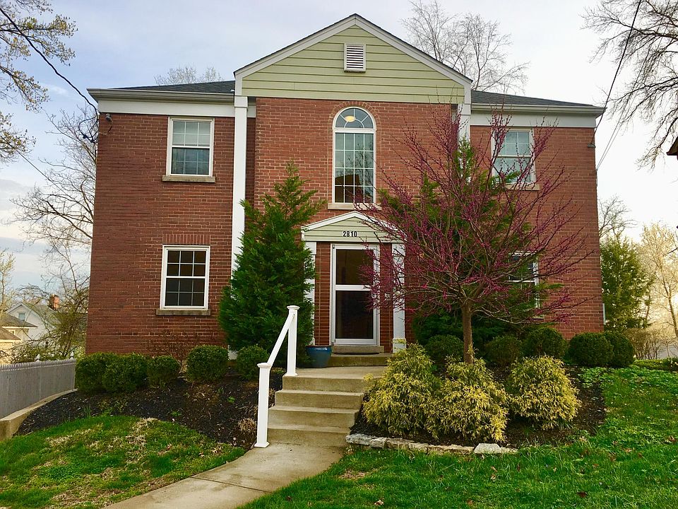 Front of apartment building