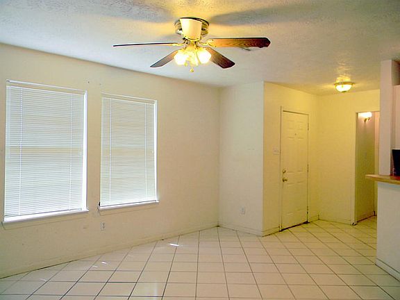 All tile throughout the home.