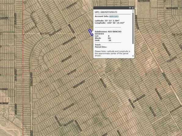 Felician U26 B60 L8 NW #26, Rio Rancho, NM 87144