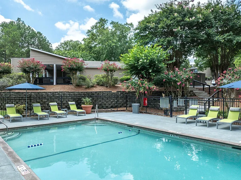 Two Sparkling Swimming Pools
