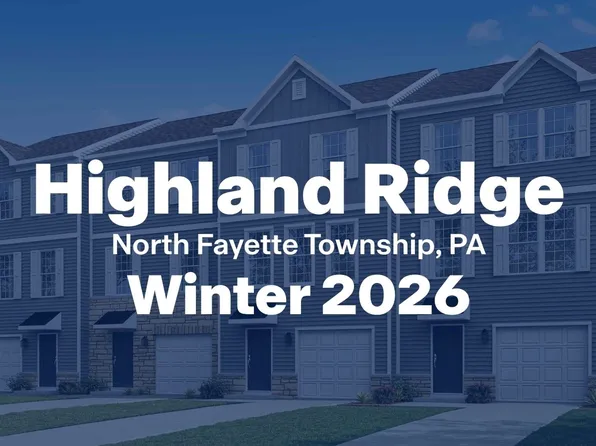Homes Available Soon, Highland Ridge