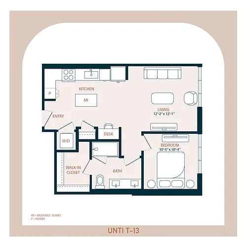 Floor plan T-13