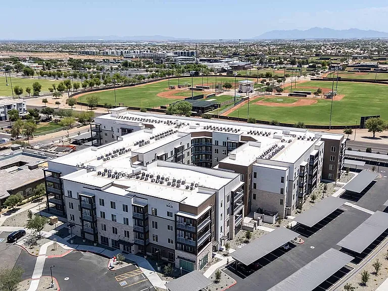 Ariel View of Property