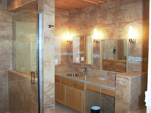 Gorgeous remodeled master bath