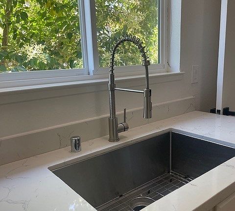 Deep Stainless kitchen sink