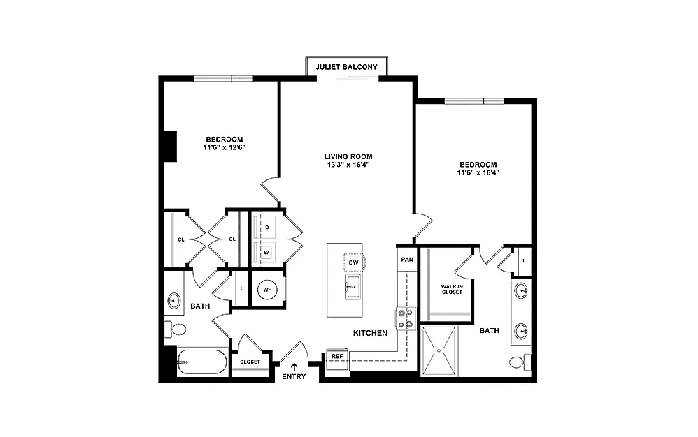 Floor plan B3