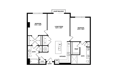 Floor plan B3