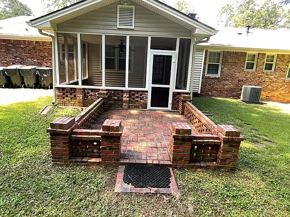 back patio and screen porch