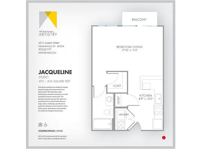 Floor plan Jacqueline