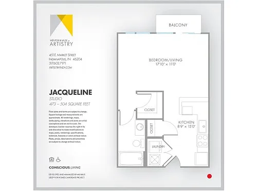 Floor plan Jacqueline