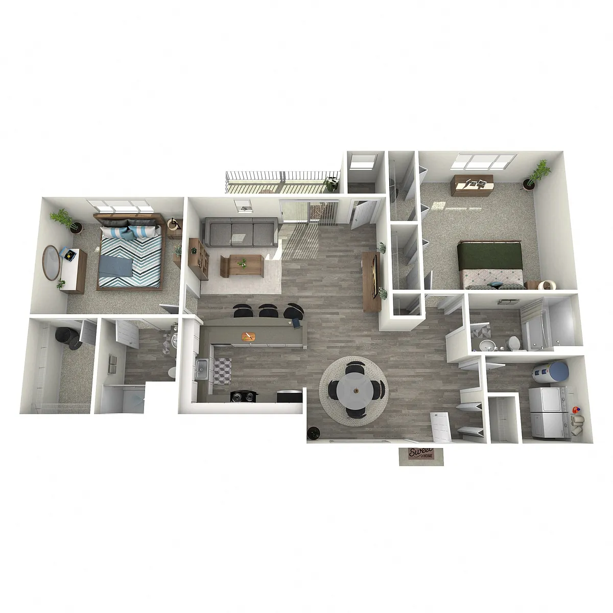 Floor plan Hampton
