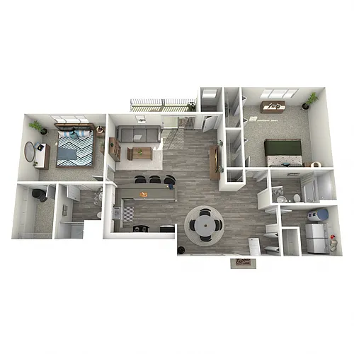 Floor plan Hampton