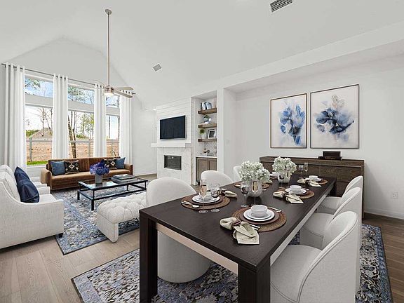 Family Room Dining Room