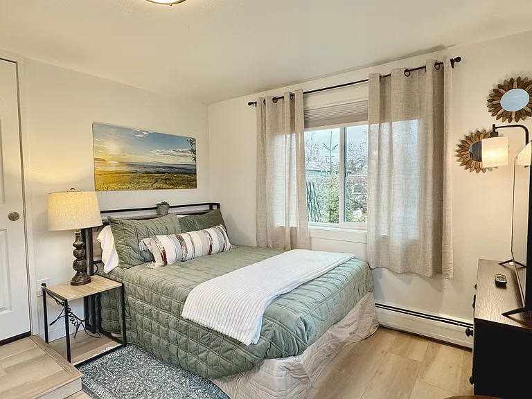 Full-sized memory foam bed