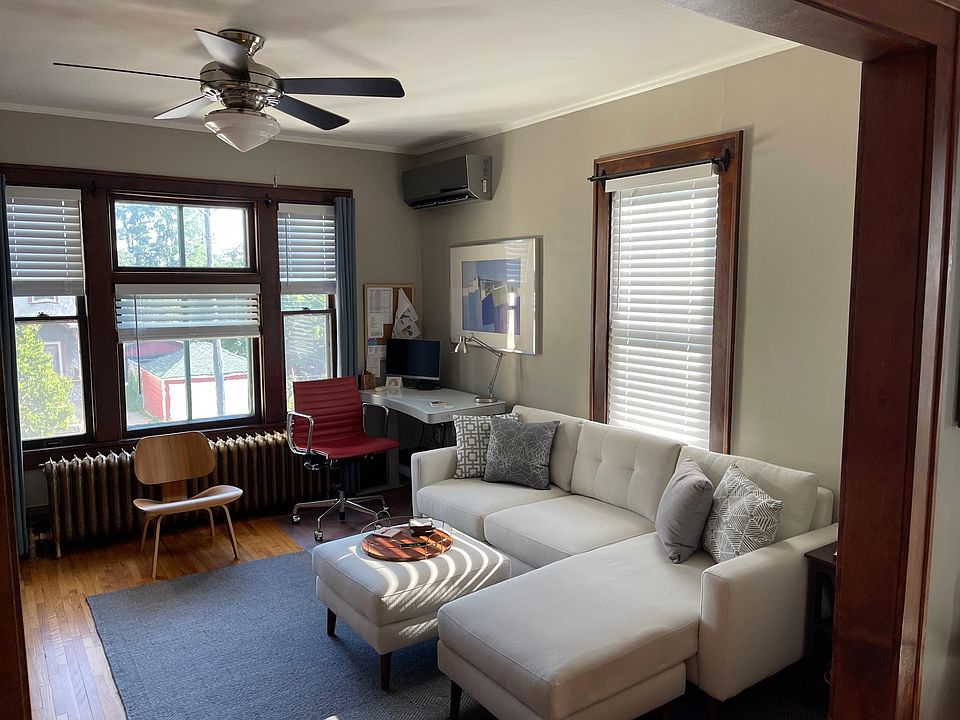 Built-in AC unit in the living room
