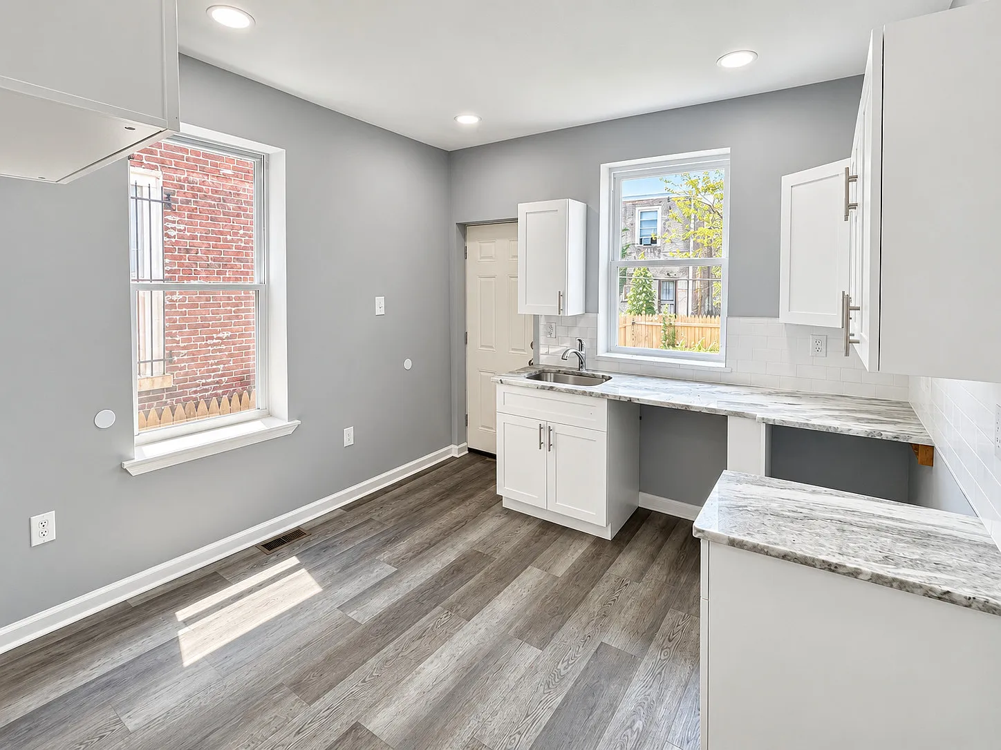 Three-Bedroom Ogontz Townhome with Finished Basement and Stainless Steel Kitchen — Photo 4