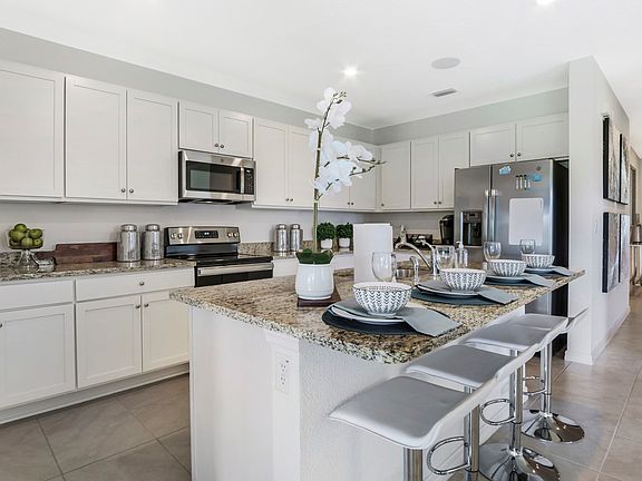 Striking kitchen with island