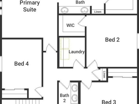 Floorplan 2nd floor.