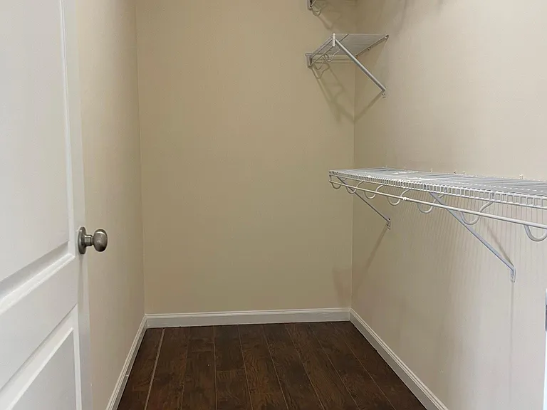 Master bedroom walk-in closet