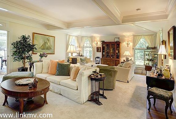 Living room in newer section