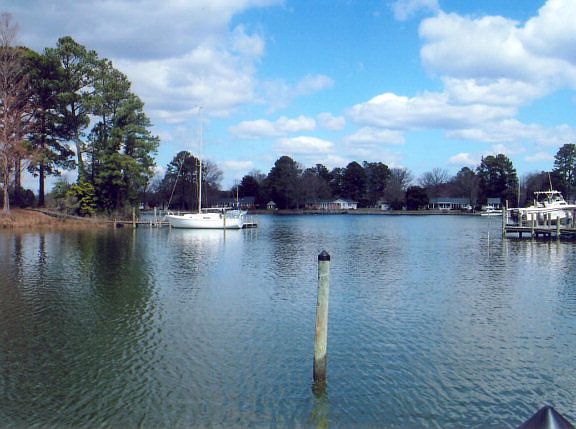 View from pier