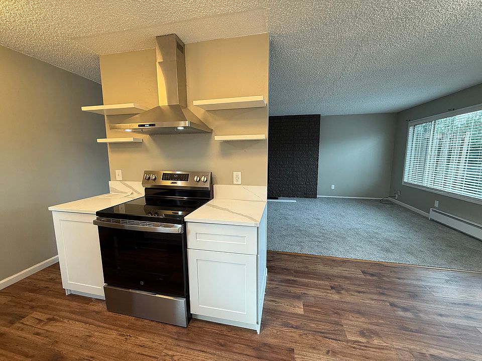 Open concept living and dining