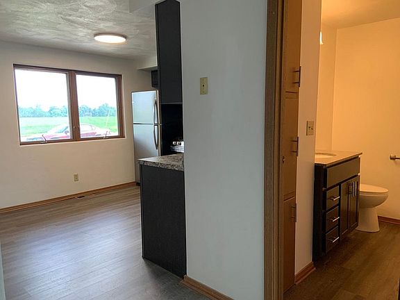 kitchen as seen from reverse angle