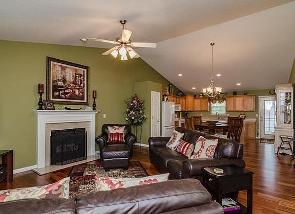 Fire place in Living room