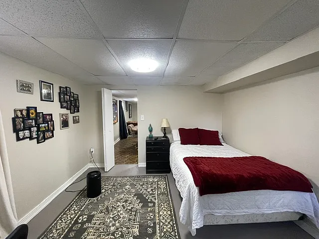 lower level room