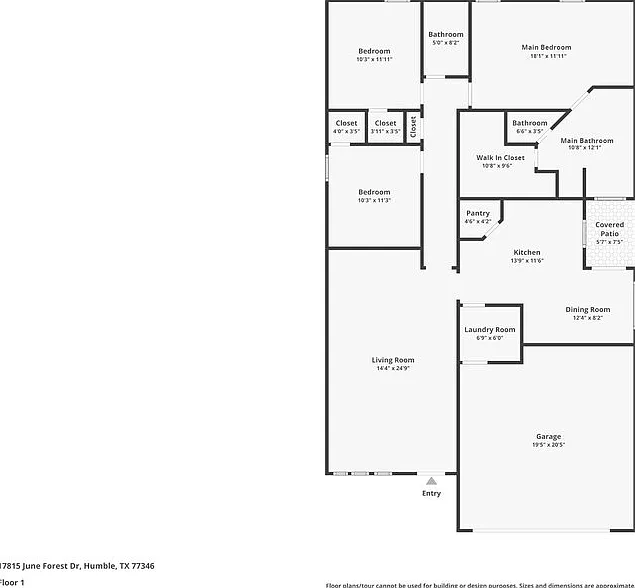 3 bed, 2.0 bath, 1559 sqft, $1,865 — Photo 2