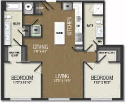 Floor plan D1E